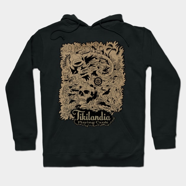 Distressed Tikilandia Logo 2 Hoodie by zerostreet